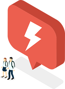 Lightning fast communication