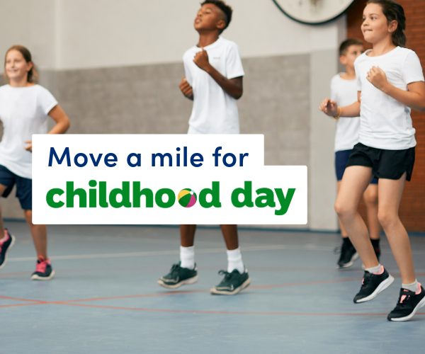 Move a mile for childhood day (1)