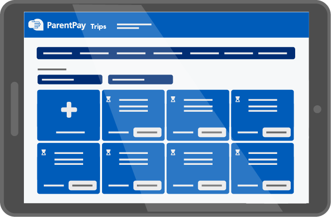 ParentPay School Trips Tablet